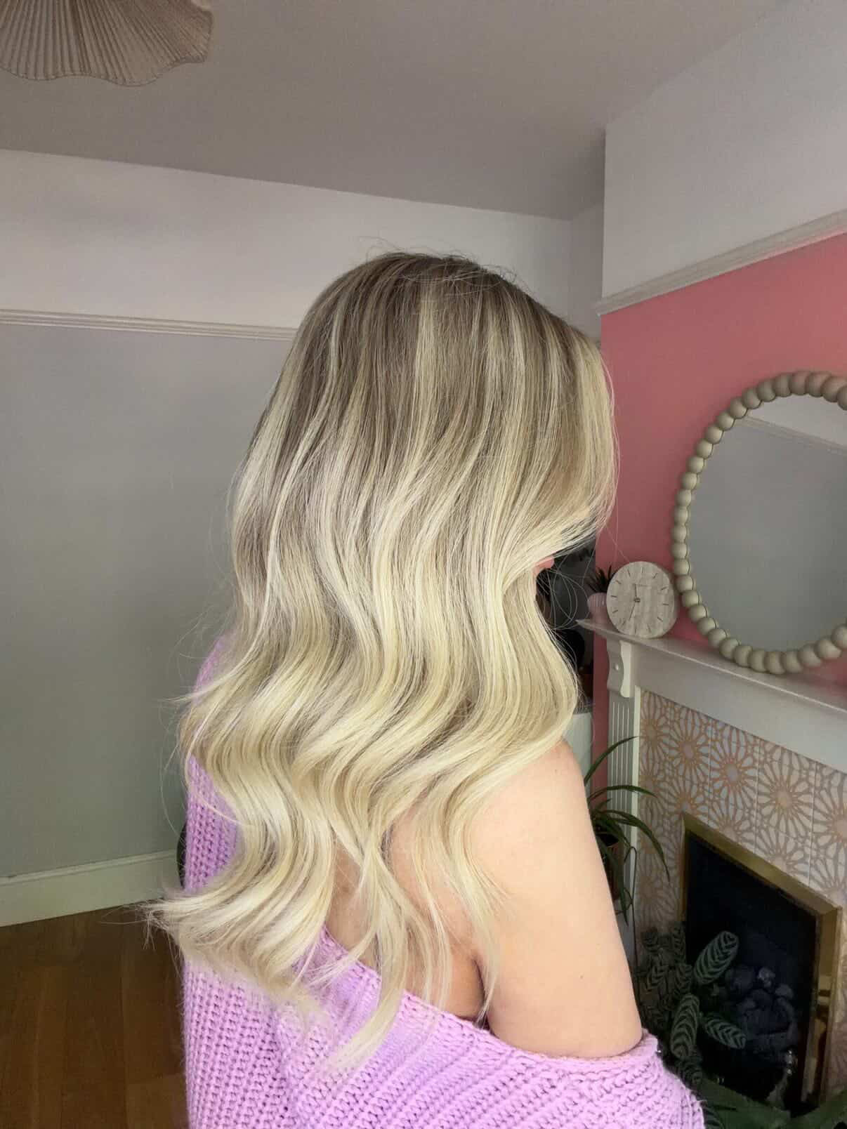 Lisa Pruik | Asblonde Balayage HD Kant Echt Haar Pruik