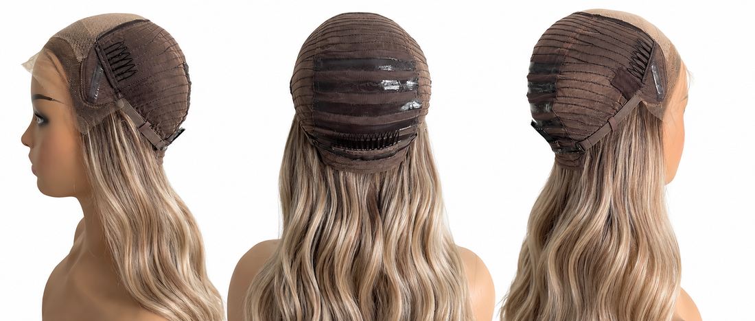 Mace Wig | Golden Blonde Balayage HD Lace Human Hair Wig with Ash Root