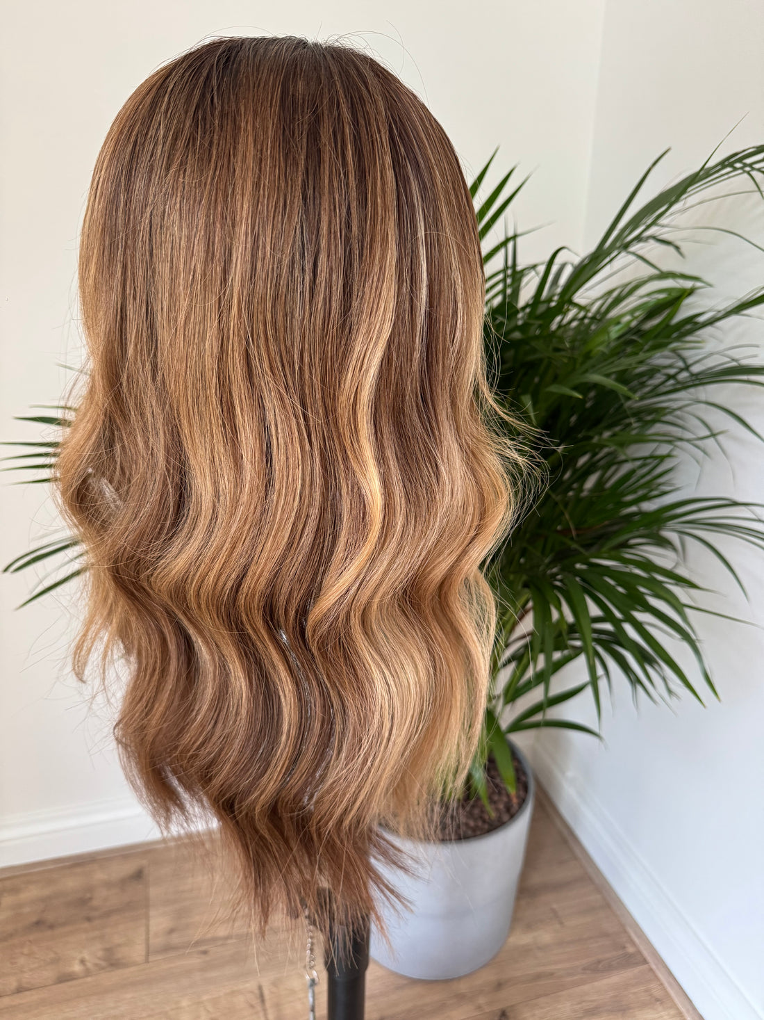 Hailey Pruik | Lichtbruine Balayage HD Lace Pruik van Mensenhaar KLAAR OM TE VERZENDEN
