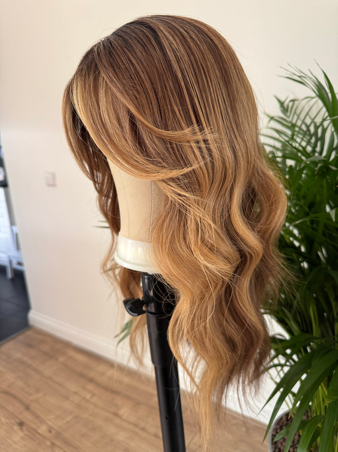 Hailey Pruik | Lichtbruine Balayage HD Lace Pruik van Mensenhaar KLAAR OM TE VERZENDEN