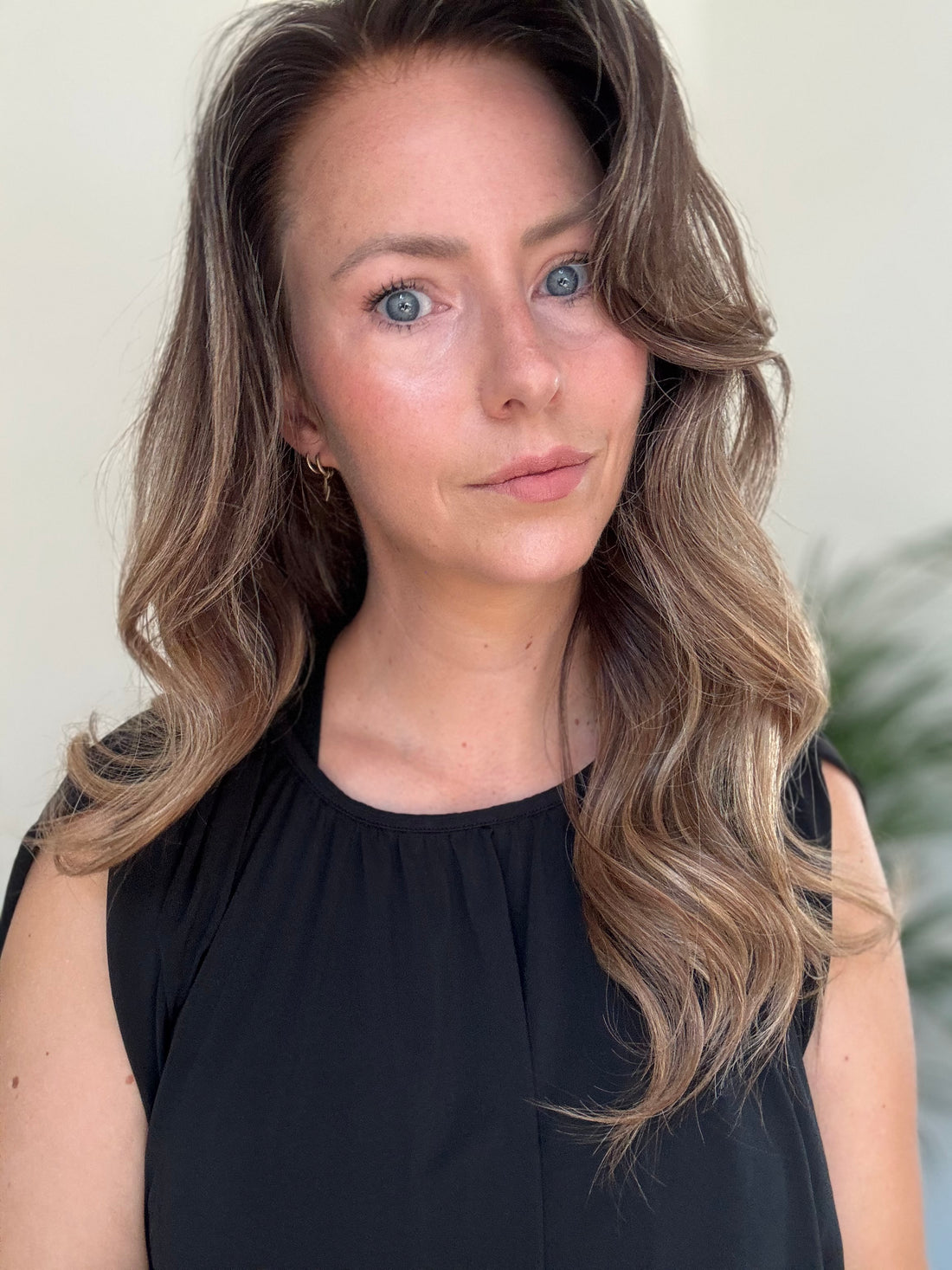 Olivia human hair wig with natural pre plucked hairline