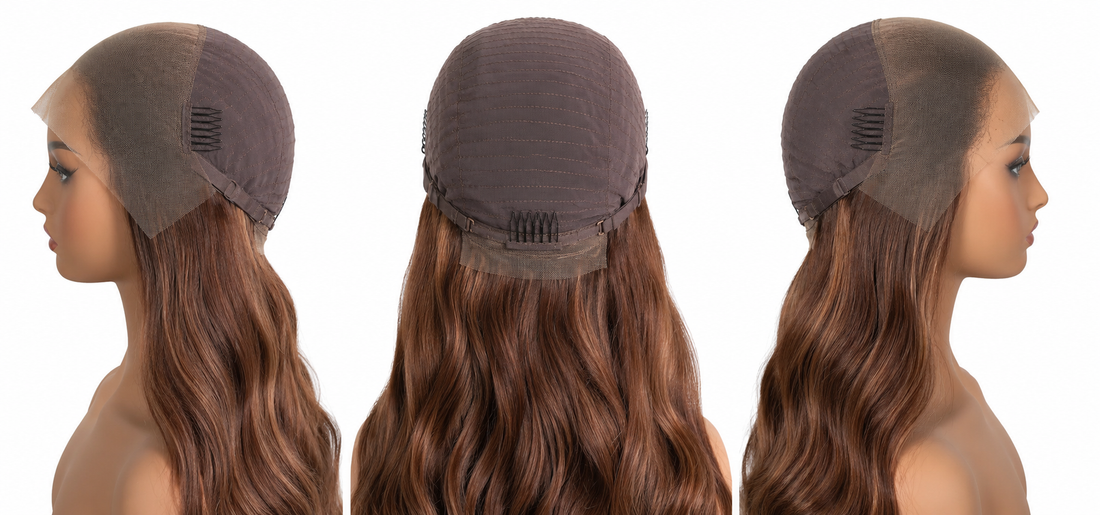 Hailey Pruik | Lichtbruine Balayage HD Lace Pruik van Mensenhaar KLAAR OM TE VERZENDEN